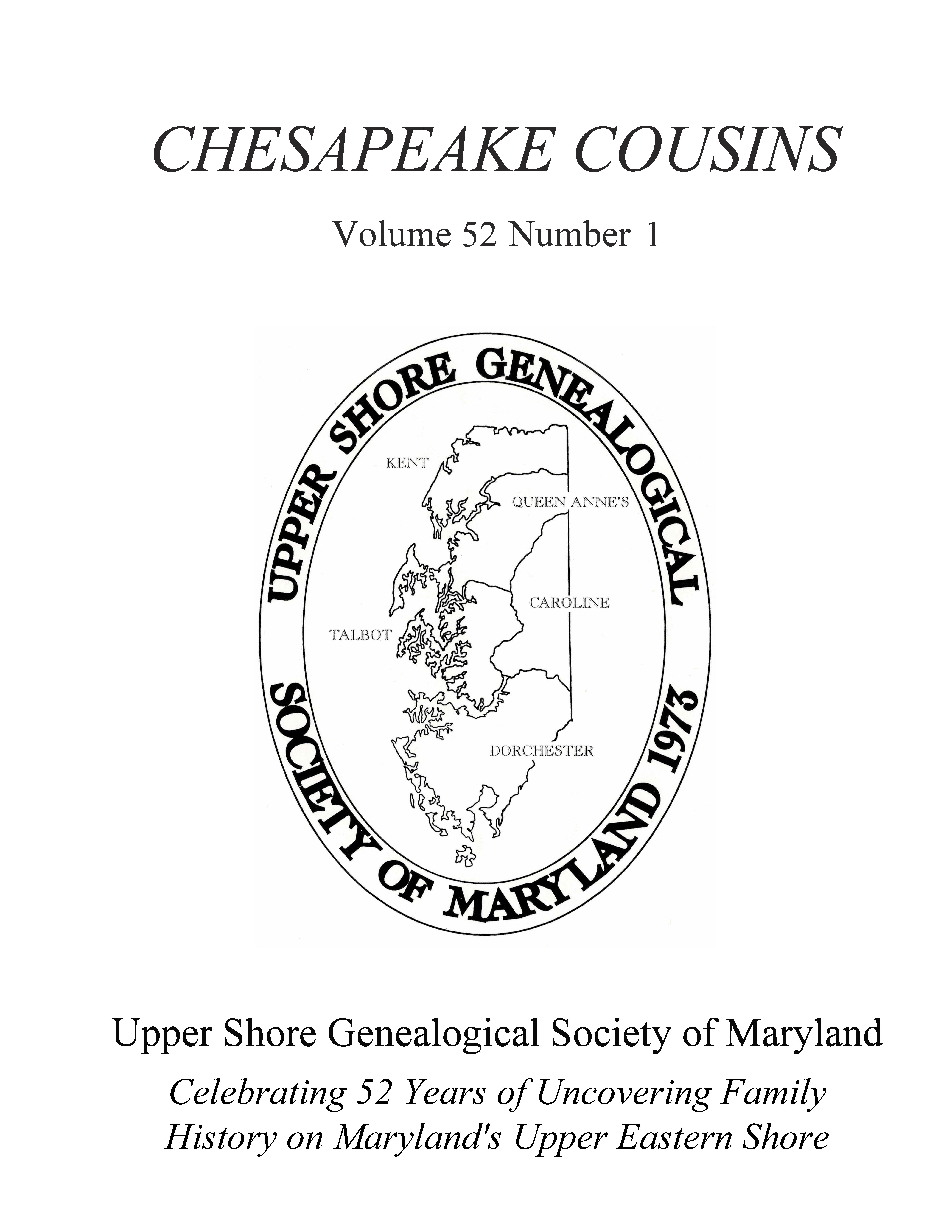 Chesapeake Cousins Cover
